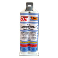 2K PUR Kunststoffkleber 5 Min. Doppelkartusche 50 g