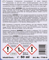 2K Epoxykleber transparent 50 ml