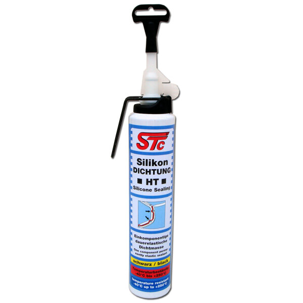 Silikon Dichtung HT schwarz 200 ml