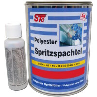2K Spritzspachtel "grau" 1,5 kg Dose