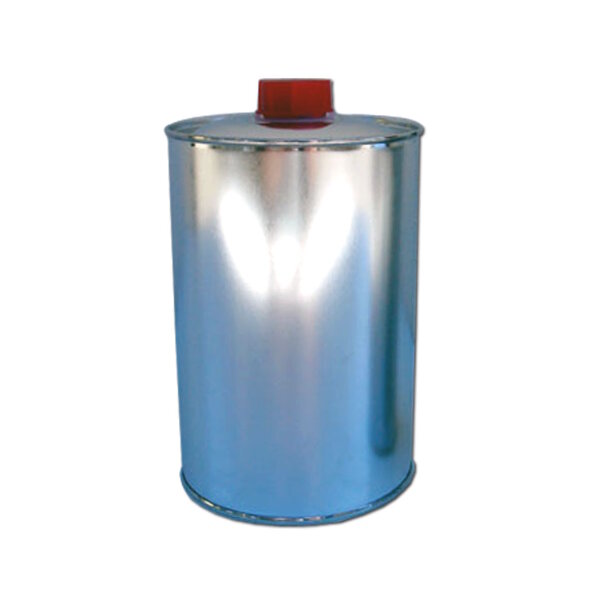 Weißblechflasche blank, leer inkl. Verschluss - 1 L
