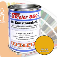 STcolor 350 1K Kunstharzlack RAL 1032 ginstergelb