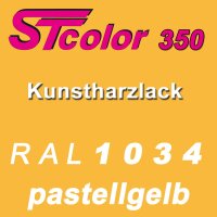 STcolor 350 1K Kunstharzlack RAL 1034 pastellgelb