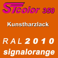 STcolor 350 1K Kunstharzlack RAL 2010 signalorange