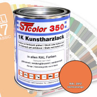 STcolor 350 1K Kunstharzlack RAL 2012 lachsorange