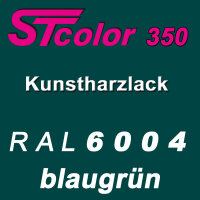STcolor 350 1K Kunstharzlack RAL 6004 blaugrün