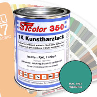 STcolor 350 1K Kunstharzlack RAL 6033 minttürkis