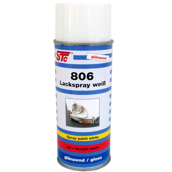 Lackspray 806 weiß glänzend - 400 ml