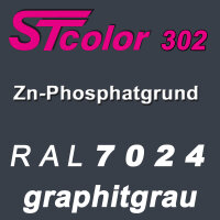 STcolor 302 1K Zinkphosphatgrund RAL 7024 graphitgrau - matt