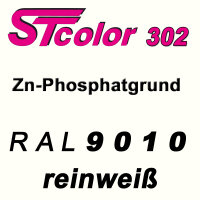 STcolor 302 1K Zinkphosphatgrund RAL 9010 reinweiß...