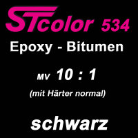 STcolor 534 2K Epoxy Bitumen 10:1 schwarz